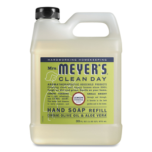 CLEAN DAY LIQUID HAND SOAP, LEMON, 33 OZ, 6/CARTON by Mrs. Meyer's