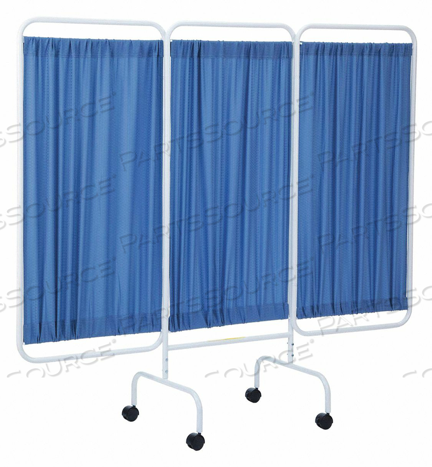 PRIVACY SCREEN 3 PANEL 69INH BLUE by R&B Wire Products, Inc. PRIVACY SCREEN 3 PANEL 69INH BLUE by R&B Wire Products, Inc.