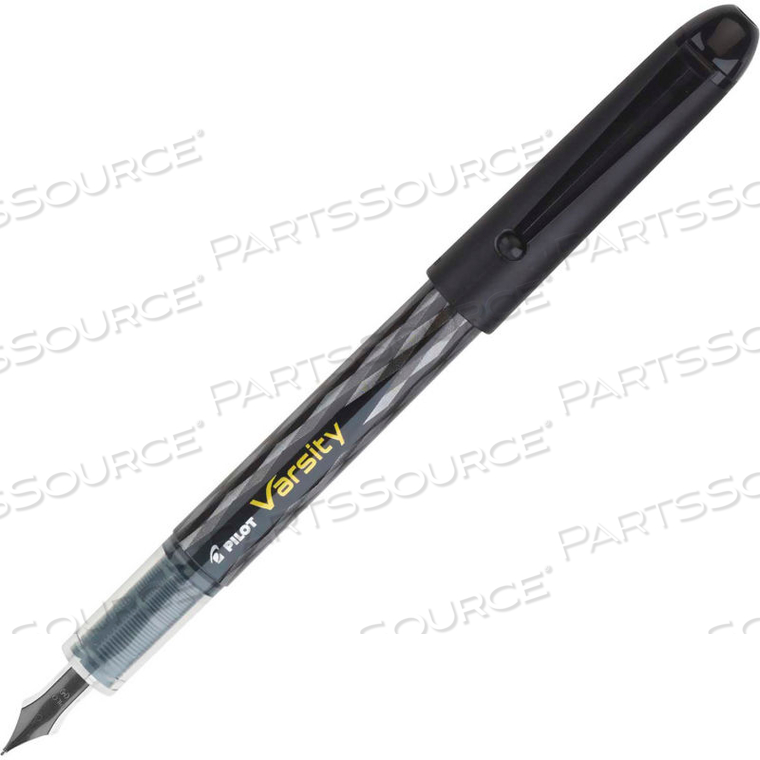 VARSITY DISPOSABLE FOUNTAIN PEN, MEDIUM, 1.0MM, BLACK INK, 1 EACH 