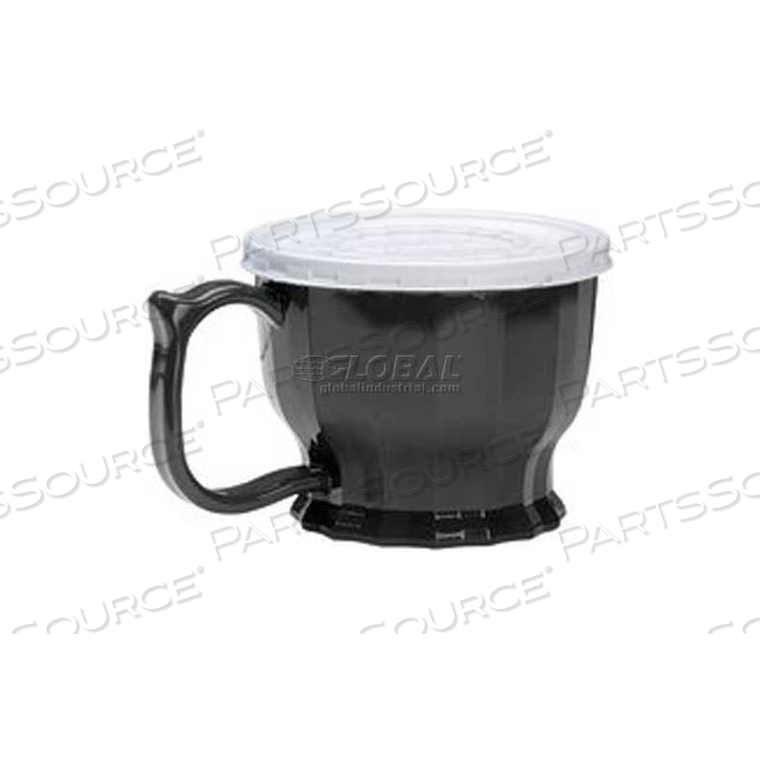 DINEX - TROPEZ CUP, HIGH-TEMP, 8OZ., 48/CS, ONYX by Carlisle DINEX - TROPEZ CUP, HIGH-TEMP, 8OZ., 48/CS, ONYX by Carlisle