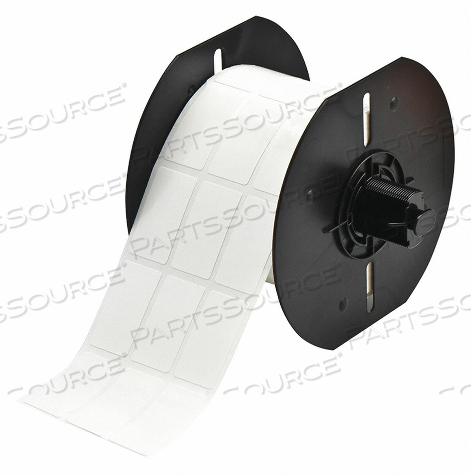 LABEL WHITE 1.437 IN H 0.800 IN W by Brady Americas