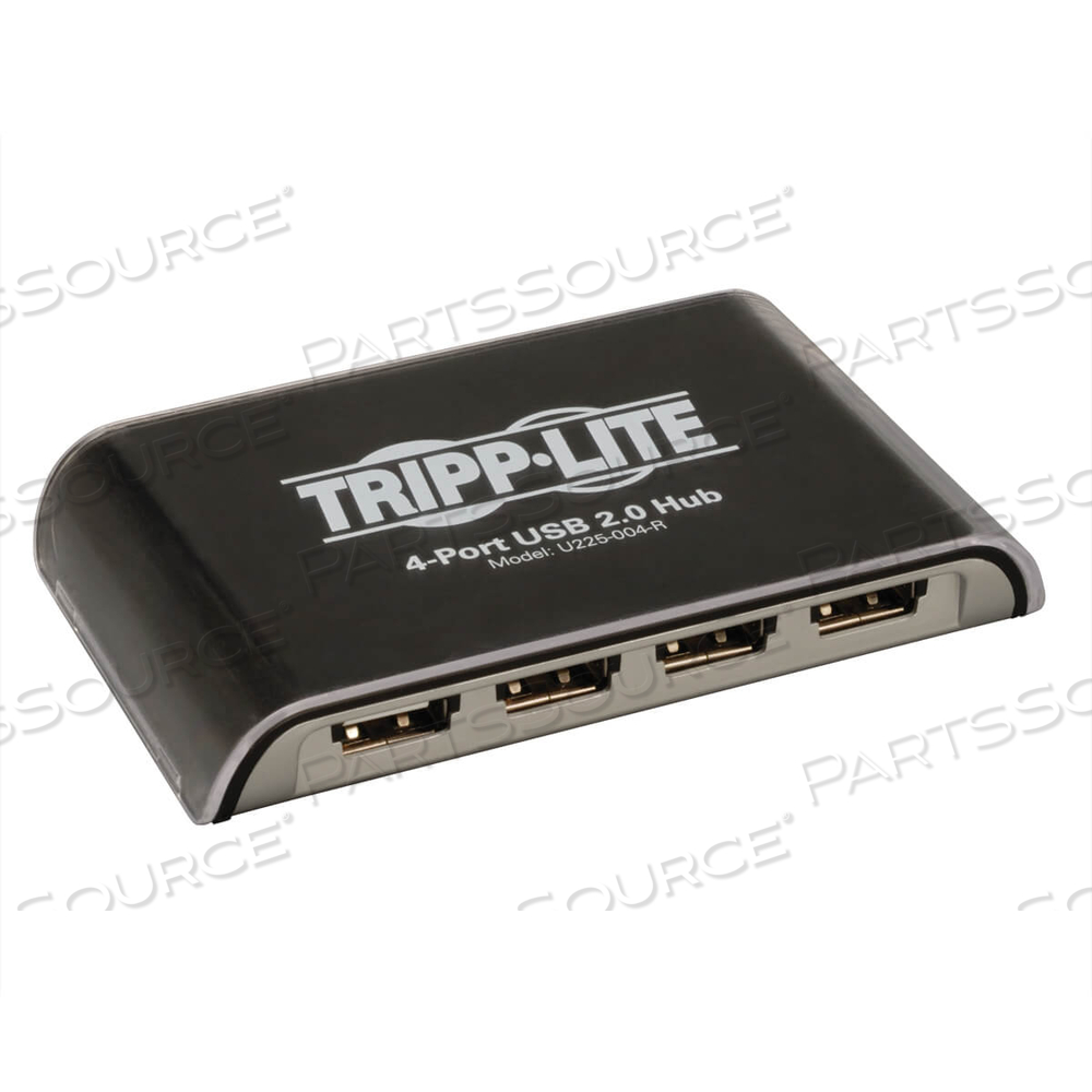 4-PORT DESKTOP HI-SPEED USB 2.0 USB 1.1 HUB 480MBPS 4FT CABLE by Tripp Lite