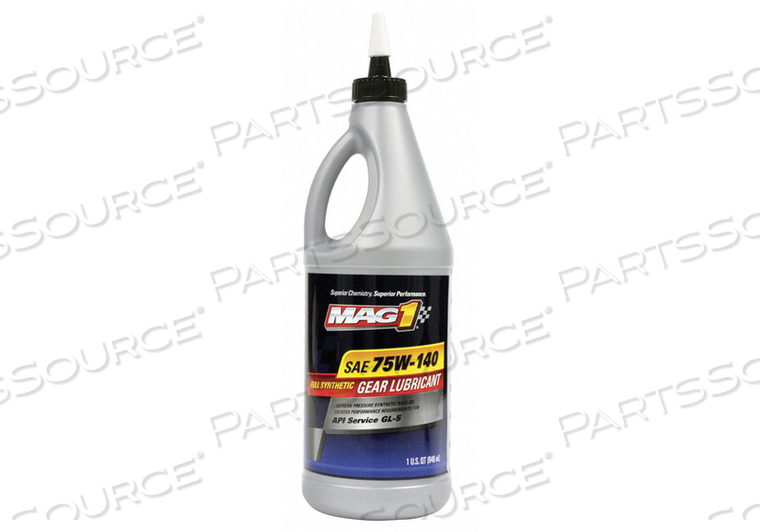 SYNTHETIC GEAR OIL 1 QT. 75W-140 by MAG 1