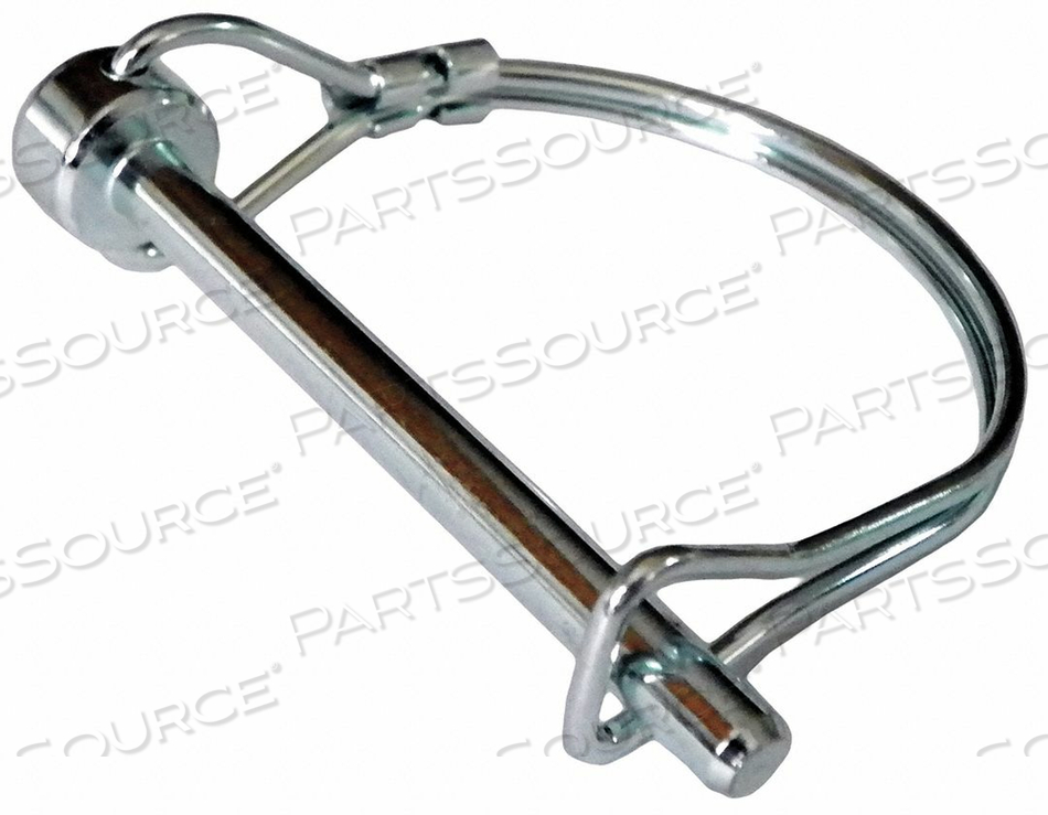 SAFETY PIN,2 3/4 IN L,1/4 IN DIA,STEEL, INCH, 0.091 IN WIRE DIA, 2 3/4 IN SHANK LG, 1/4 IN PIN DIA by Fabory SAFETY PIN,2 3/4 IN L,1/4 IN DIA,STEEL, INCH, 0.091 IN WIRE DIA, 2 3/4 IN SHANK LG, 1/4 IN PIN DIA by Fabory