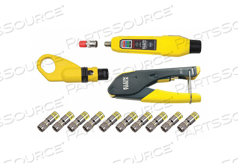 COAX INSTALLATION AND TEST KIT by Klein Tools