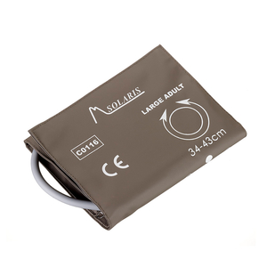 ADULT LARGE REUSABLE BLOOD PRESSURE CUFF by Solaris Medical Technology, Inc. ADULT LARGE REUSABLE BLOOD PRESSURE CUFF by Solaris Medical Technology, Inc.