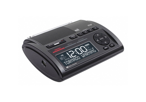 WEATHER RADIO BLACK CHANNELS AM/FM NOAA by Midland