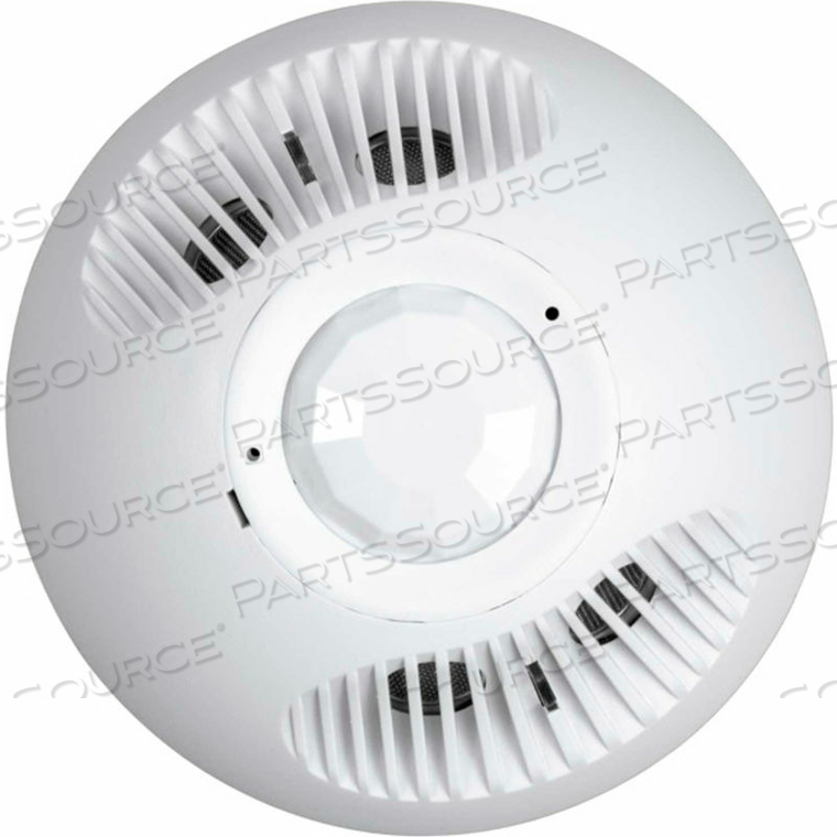OMNI PIR/ULTRASONIC LOW VOLTAGE CEILING SENSOR WITH 2000 SQ FT RANGE, OFF WHITE by Hubbell Power Systems OMNI PIR/ULTRASONIC LOW VOLTAGE CEILING SENSOR WITH 2000 SQ FT RANGE, OFF WHITE by Hubbell Power Systems