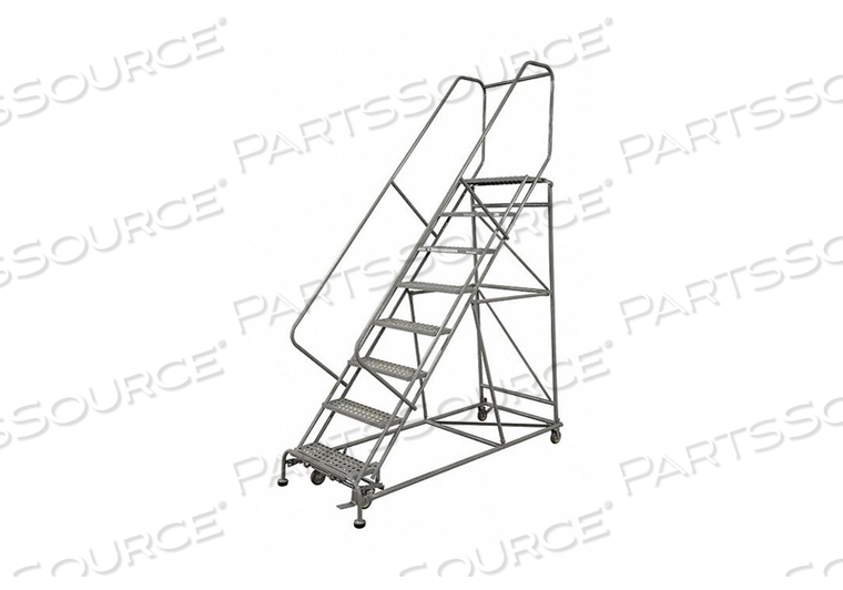 ROLLING LADDER STEEL 172IN. H. GRAY by Cotterman ROLLING LADDER STEEL 172IN. H. GRAY by Cotterman