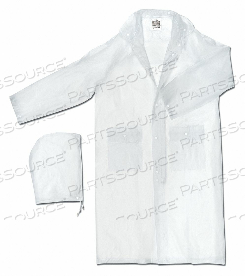 SQUALL .20MM SINGLE PLY PVC 49 COAT 4XL by MCR Safety