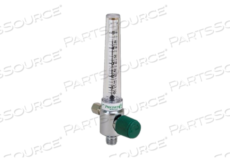 CHROME FLOWMETER, 0 TO 70 LPM, DISS MALE, 50 PSI, OXYGEN, POLYCARBONATE, 5 LPM GRADUATION, +/-10%, 70 DEG F by Precision Medical, Inc. CHROME FLOWMETER, 0 TO 70 LPM, DISS MALE, 50 PSI, OXYGEN, POLYCARBONATE, 5 LPM GRADUATION, +/-10%, 70 DEG F by Precision Medical, Inc.