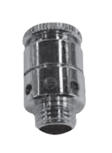IN-LINE PRESSURE RELIEF VALVE, ADJUSTABLE TRUE VALVE, CHROME BRASS by Anesthesia Associates