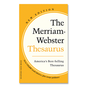 THESAURUS, PAPERBACK, 832 PAGES by Merriam Webster