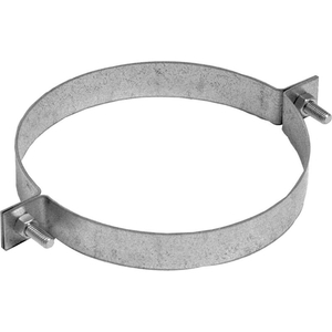 QF PIPE HANGER, 6" DIA, GALVANIZED STEEL by Nordfab LLC QF PIPE HANGER, 6" DIA, GALVANIZED STEEL by Nordfab LLC