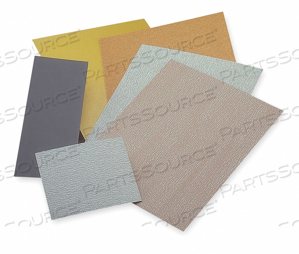 SANDING SHEET ASSORTMENT 3-3/8X9 IN 6 PC by Norton | Saint-Gobain Abrasives