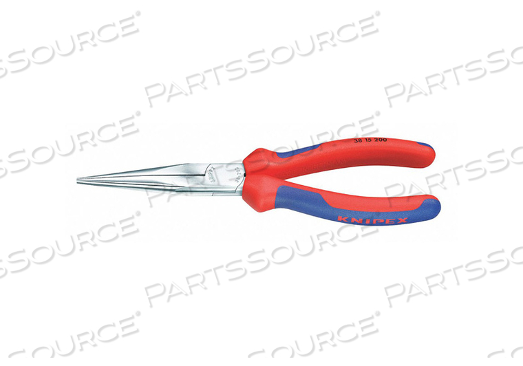 NEEDLE NOSE PLIER 8 L 3/8 JAW by Knipex