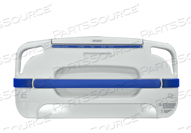 FOOTBOARD ASSEMBLY KIT, SCL/BE/ZC, HYBRID BLUE by Stryker Medical