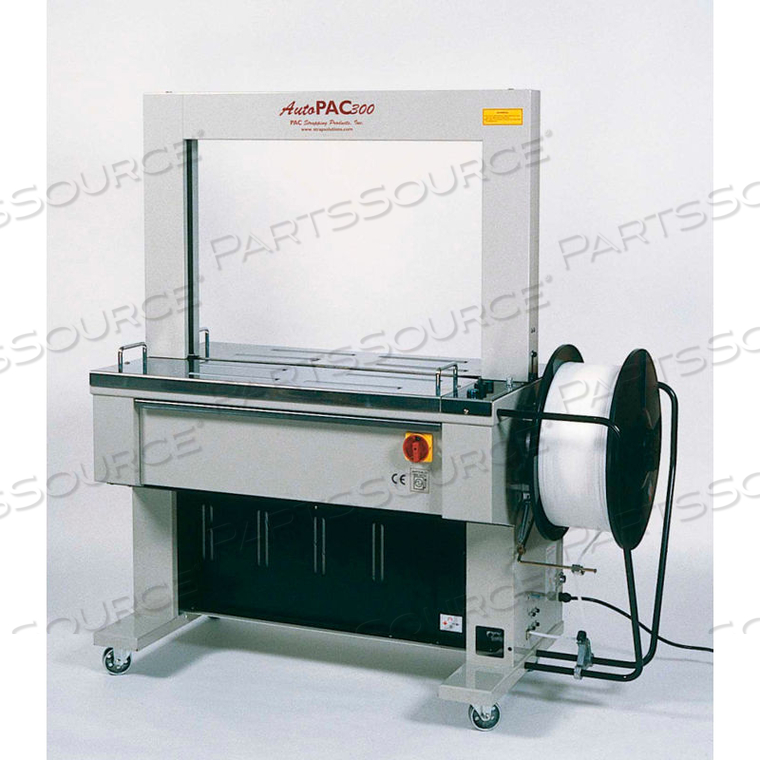 AUTO PAC300 ARCH STRAPPING MACHINE, AUTOMATIC, 850 X 600, 12MM by PAC Strapping Products Inc.