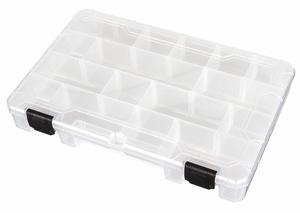 ADJUSTABLE COMPARTMENT BOX TRANSLUCENT by Flambeau, Inc.