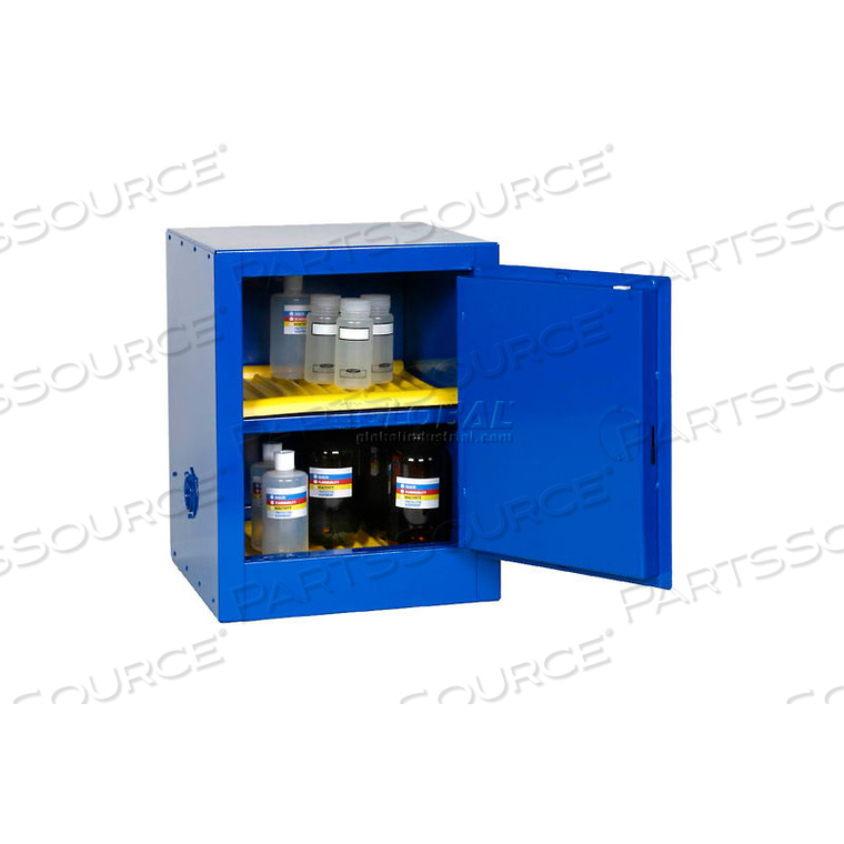 EAGLE ACID & CORROSIVE CABINET WITH MANUAL CLOSE - 4 GALLON by Justrite EAGLE ACID & CORROSIVE CABINET WITH MANUAL CLOSE - 4 GALLON by Justrite