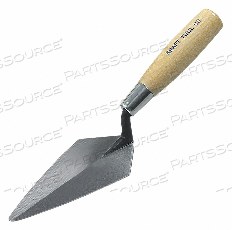 POINTING TROWEL 5-1/2IN L STEEL by Kraft Tool