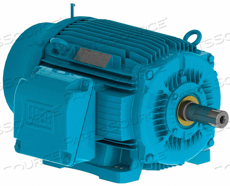 MOTOR 3 PH 3 HP 1760 460V 182T EFF 89.5 by WEG MOTOR 3 PH 3 HP 1760 460V 182T EFF 89.5 by WEG