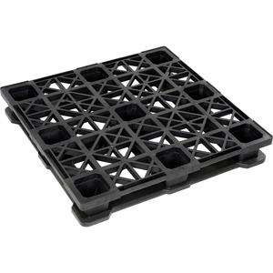 RACKABLE PLASTIC PALLET 45 X 45, 2600-5300 LBS CAP by Nelson