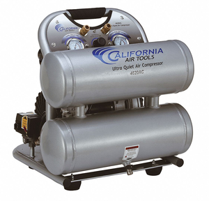 PORTABLE AIR COMPRESSOR 2 HP 4.6 GAL. by California Air Tools