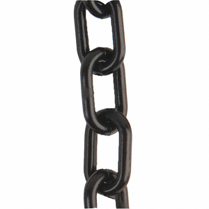 E1225 PLASTIC CHAIN 2 IN X 300 FT BLACK by Mr. Chain