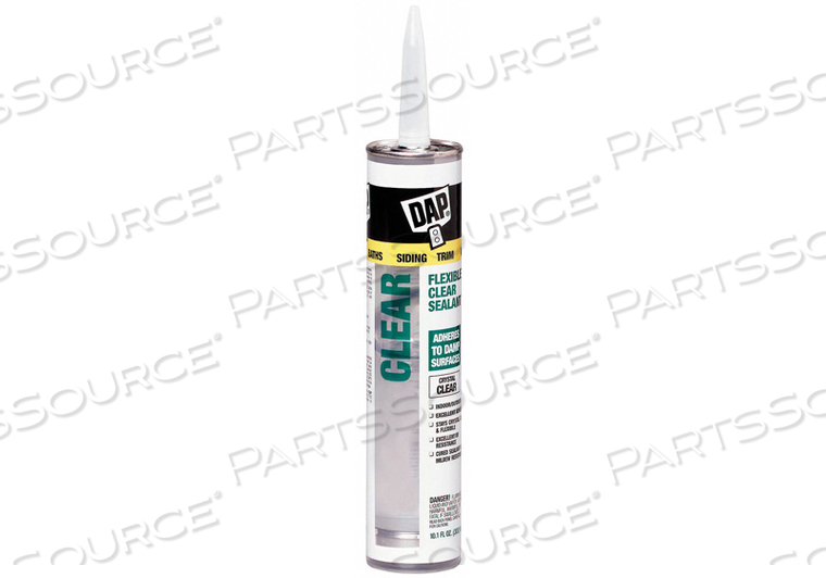 SEALANT 10.1 OZ CLEAR by DAP Products Inc. SEALANT 10.1 OZ CLEAR by DAP Products Inc.