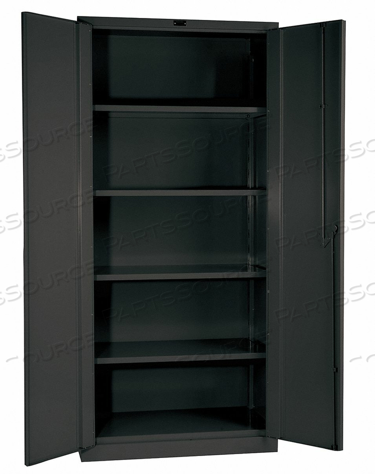 SHELVING CABINET 78 H 36 W CHARCOAL by Hallowell