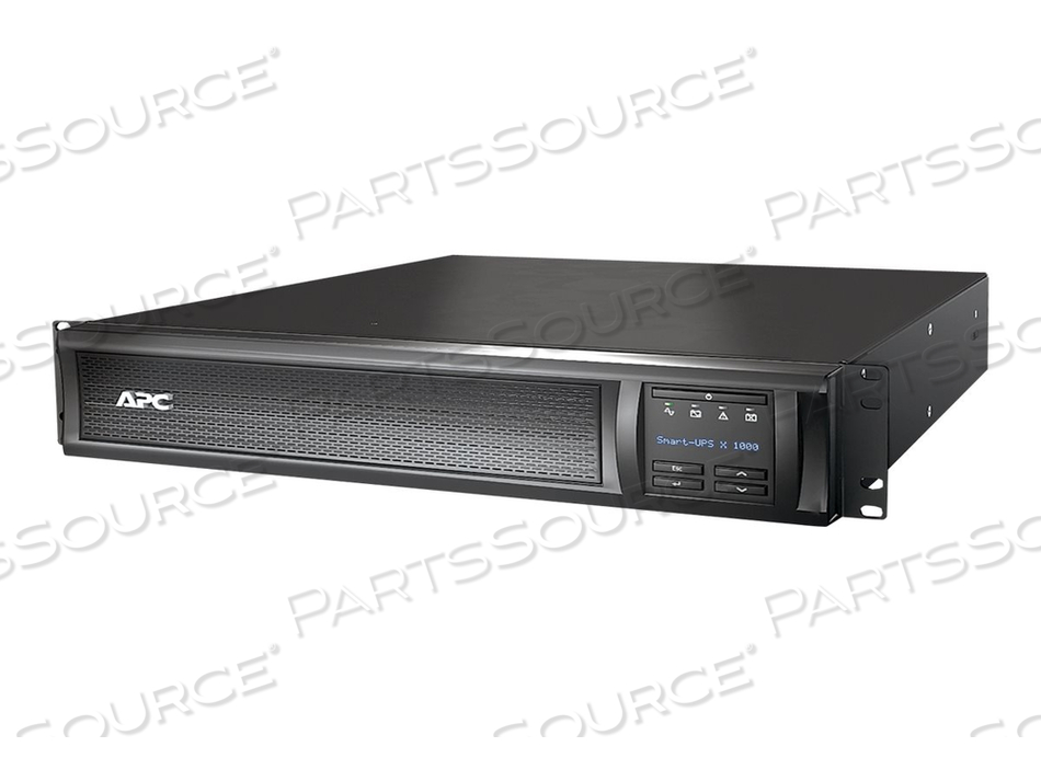 SMART-UPS X SMX750CUS, UPS (RACK-MOUNTABLE / EXTERNAL), AC 120 V, 675 WATT, 750 VA, ETHERNET, USB, SERIAL, OUTPUT CONNECTORS: 8, 2U, BLACK, by APC / American Power Conversion SMART-UPS X SMX750CUS, UPS (RACK-MOUNTABLE / EXTERNAL), AC 120 V, 675 WATT, 750 VA, ETHERNET, USB, SERIAL, OUTPUT CONNECTORS: 8, 2U, BLACK, by APC / American Power Conversion