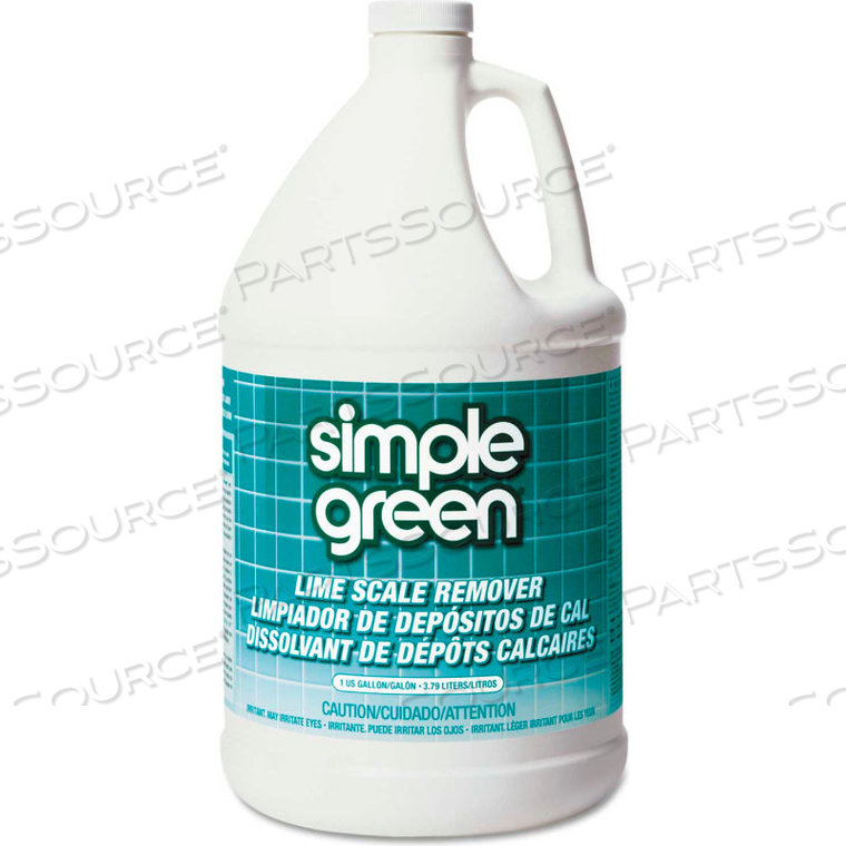 LIME SCALE REMOVER, 1 GALLON BOTTLE, 6/CASE - 50128 