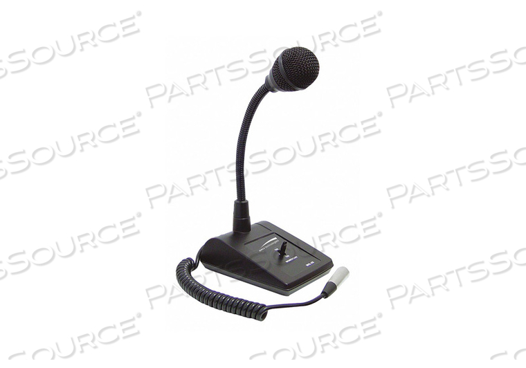 TABLETOP MICROPHONE ADJUSTABLE GOOSENECK by Speco Technologies