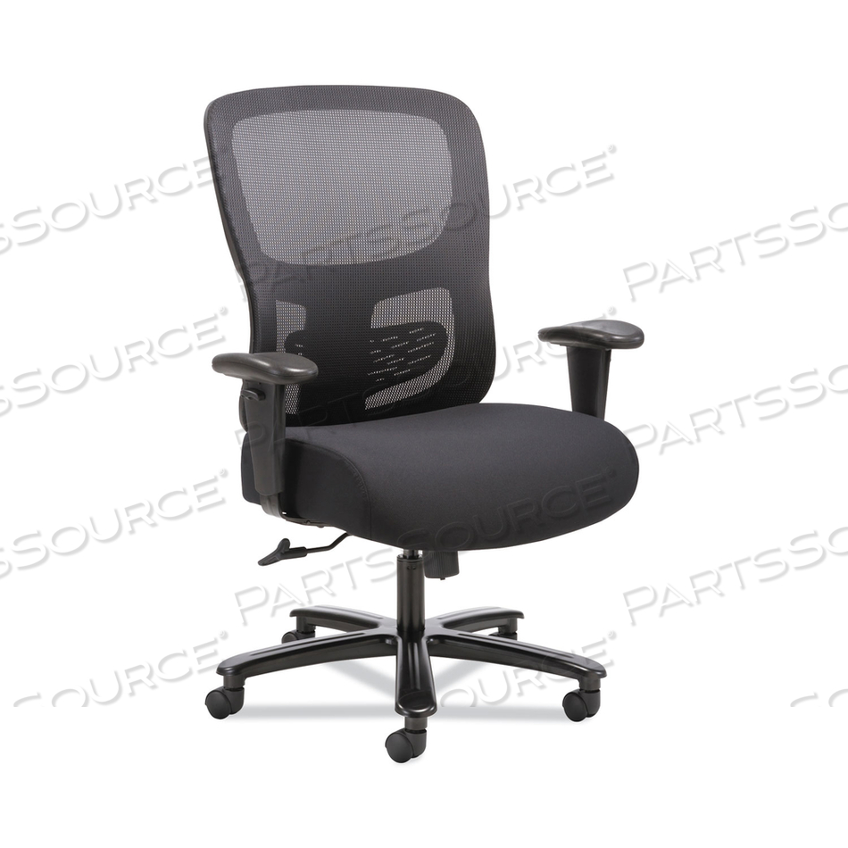 1-FOURTY-ONE BIG/TALL MESH TASK CHAIR, SUPPORTS UP TO 400 LB, 19.2" TO 22.85" SEAT HEIGHT, BLACK 