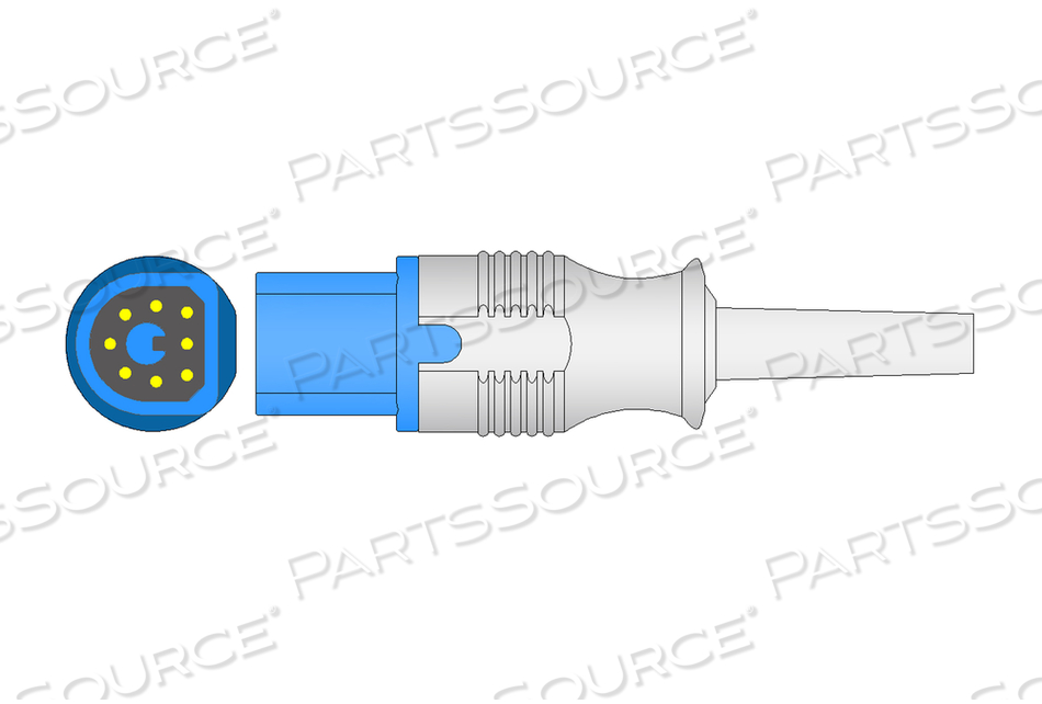 REUSABLE SPO2 ADAPTER, 10 FT 