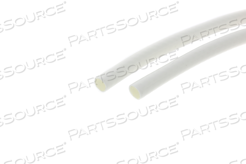 WHITE SILICONE TUBING, 3MM ID, 2.5MM WALL by Fresenius Medical Care