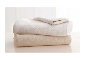 BLANKET TWIN WHITE PK4 by Grand Patrician