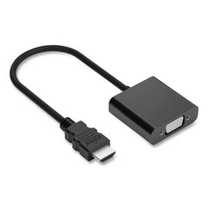 HDMI TO VGA ADAPTER, 6", BLACK by NXT Technologies