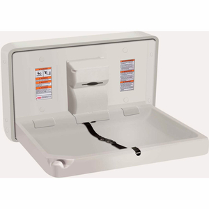 HORIZONTAL PLASTIC BABY CHANGING STATION, LIGHT GRAY by Asi Group