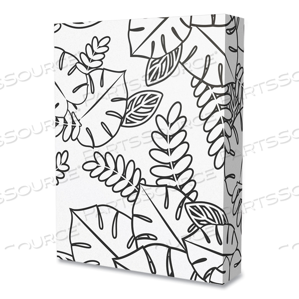 30% RECYCLED COLORED PAPER, 20 LB BOND WEIGHT, 8.5 X 11, GREEN, 500/REAM by Lettermark