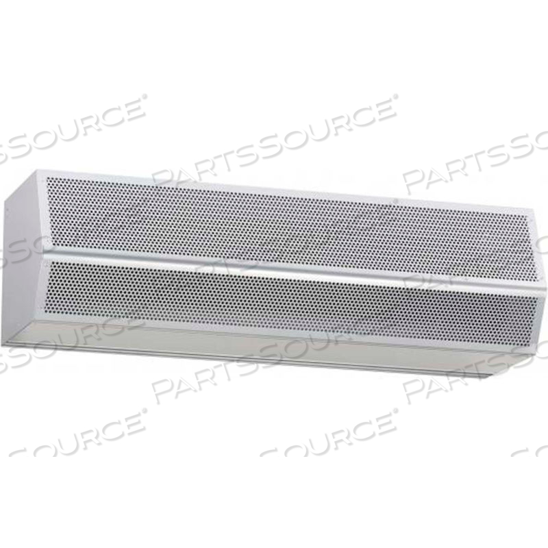 HIGH VELOCITY SERIES 2 AIR CURTAIN 144"W 3 MOTOR UNHEATED 208-230/1/60 TITANIUM SILVER 