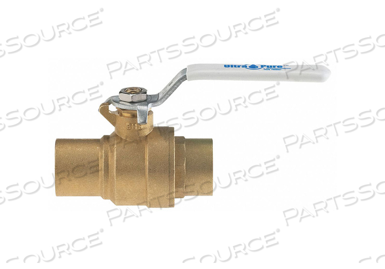 LL BRASS BALL VALVE INLINE SWEAT 1/2 IN by Milwaukee Valve LL BRASS BALL VALVE INLINE SWEAT 1/2 IN by Milwaukee Valve