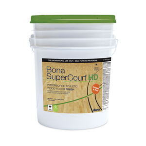 SUPERCOURT HD FLOOR FINISH, 5 GAL by Bona