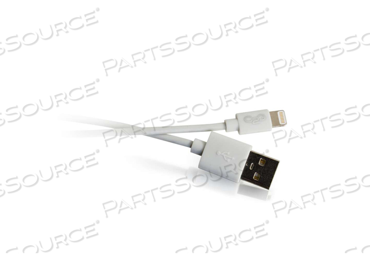1M USB A TO LIGHTNING CABLE WHITE 1M USB A TO LIGHTNING CABLE WHITE