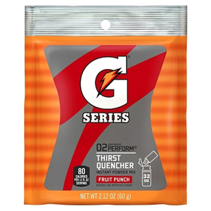 G SERIES 02 PERFORM THIRST QUENCHER INSTANT POWDER, 2.12 OZ, POUCH, 32 OZ YIELD, FRUIT PUNCH by Gatorade