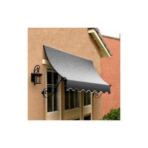 WINDOW/ENTRY AWNING 3-3/8'W X 4-11/16'H X 3'D GRAY by Awntech