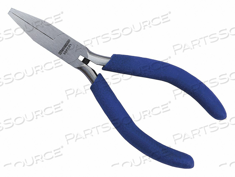 FLAT NOSE PLIER, PLIER TYPE FLAT NOSE PLIERS, NOSE SHAPE FLAT, JAW BEND 0 DEGREES , ESD-SAFE YES, OVERALL LENGTH 4 5/8 IN, MAXIMUM JAW OPENI by Westward FLAT NOSE PLIER, PLIER TYPE FLAT NOSE PLIERS, NOSE SHAPE FLAT, JAW BEND 0 DEGREES , ESD-SAFE YES, OVERALL LENGTH 4 5/8 IN, MAXIMUM JAW OPENI by Westward