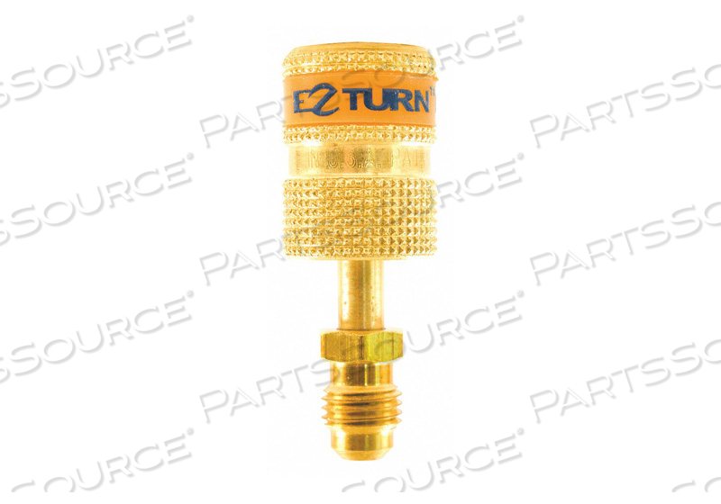 ANTI-BLOWBACK HOSE ADAPTOR GOLD 13/16 L by Uniweld