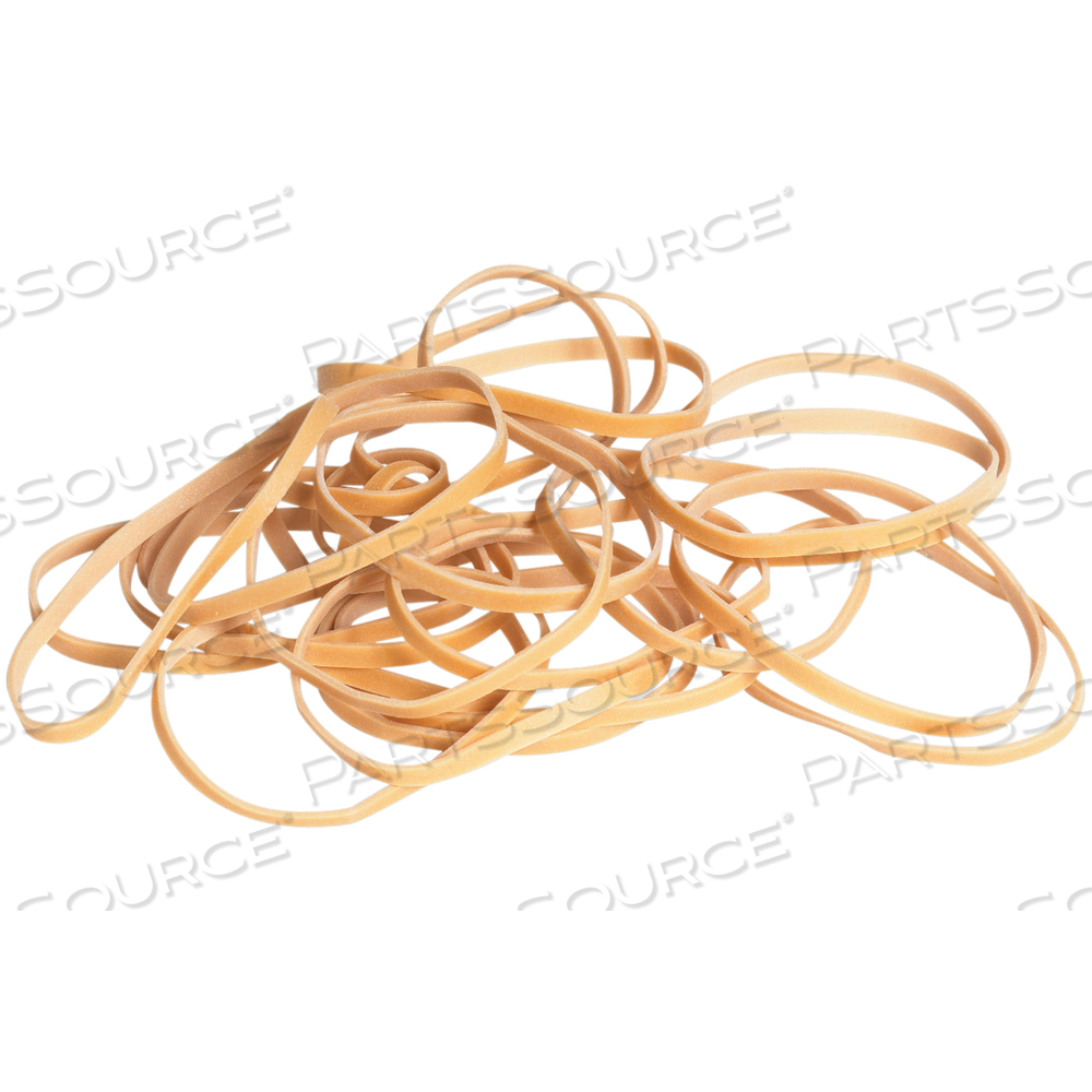 RUBBER BANDS, 1/8" X 3", BROWN, 10 LBS./CASE by BOX Partners (Box Acquisitions, LLC)